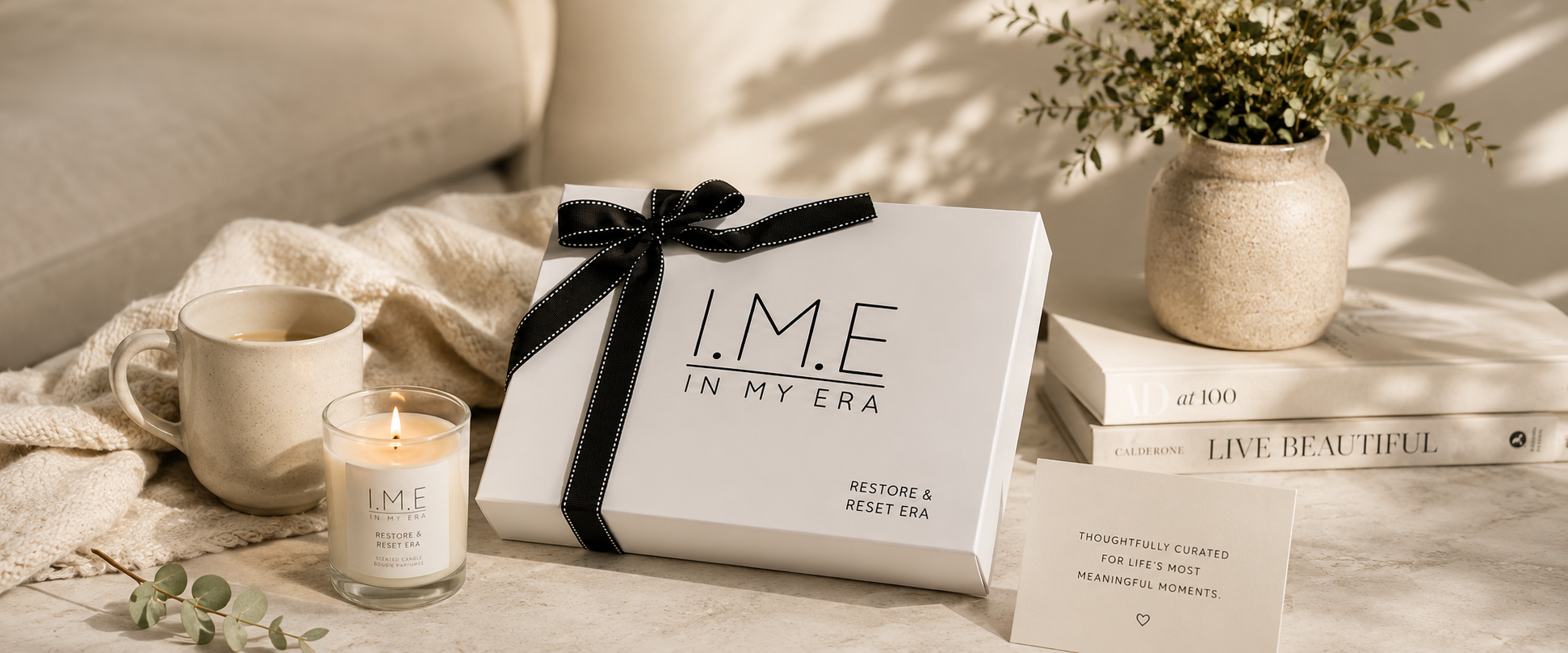 IME In My Era gift box candle